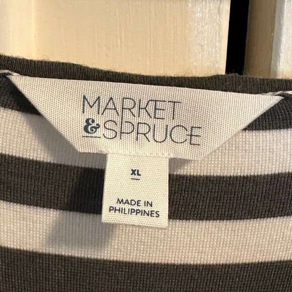 Market and Spruce Striped Dress - Picture 2 of 3